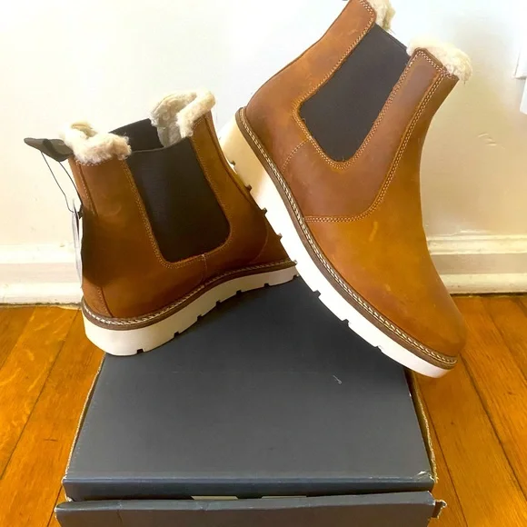 Shoes | Brand New Italian Leather Chelsea Style Boots | Poshmark display picture 1